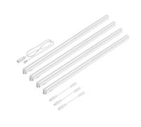 Luces LED bajo armario Rigel 87,3cm c/u (blanco 42,44W 1118lm 130° c/u) juego [EEK: F]