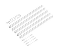 Luces LED bajo armario Rigel 87,3cm c/u (blanco cálido 49,085W c/u 1002lm [EEK: F]