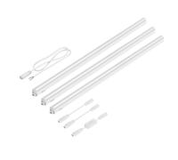 Luces LED bajo armario Rigel 87,3cm cada una con interruptor (blanco 31,83W