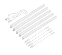 Luces LED bajo armario Rigel cada 57,3cm 40cm cable cada 880lm blanco set de 5