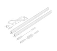 Parlat Luces LED bajo el armario Rigel, cada una de 57,3 cm, con interruptor, cada una de 880 lm, blanco, juego de 2