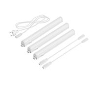 Parlat Luminarias LED para debajo del armario Rigel, 31,3cm cada una, cable de 40cm, 445lm cada una, blanco, juego de 3