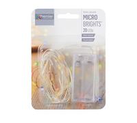 Luces LED De Batería Ultra Brillantes De 20 Para Uso En Interiores - Multicolor