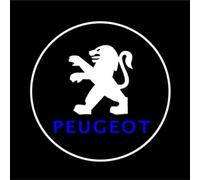 Luces LED de Bienvenida para Peugeot 407 408 508 RCZ, LED Luz del Proyector del Coche, Logo Luz para Puerta del Coche,A