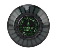 Luces LED de Ritmo para Coche, Luces Interiores Recargables con Control de Aplicaciones, Lámpara Ambiental RGB de Ritmo de Música