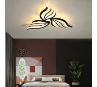 Luces LED Fuego Lento Control Remoto Luz Techo Metal Acrílico Diseño Forma Flor Creativa Moderna Ser aplicable Iluminación de candelabros