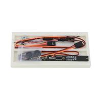 Luces LED giratorias de plástico Amarillo simulado for Camiones RC Tamiya a Escala 1/14, compatibles con Scania 770S 6X4 56368 y 8X4 56371.