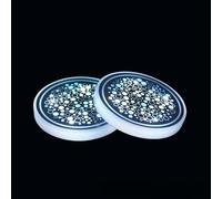 Luces LED impermeables para portavasos para automóviles, paquete de 2 con activación automática de inducción y batería recargable por USB (E)