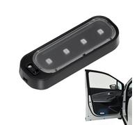 Luces LED Inalámbricas De Advertencia Para Puerta De Coche - Bienvenido Cortesía Sombra Proyector Lámpara Pedal - Sin Cables