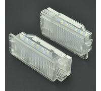 Luces led maletero guantera para Citroen C2 C3 C4 C5 C6 C8 Para Peugeot 206 207 306 307 308 (2pcs LED Lights)