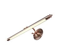 Luces LED para Espejo Frontal, luz de tocador de baño Ajustable Estilo Americano, lámpara de Maquillaje, lámparas de Espejo acrílico para gabinete, Aplique de Pared, Acabado de Metal Antiguo