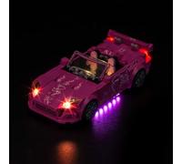 Luces LED para Lego 2 Fast 2 Furious Honda S2000 juguete creativo