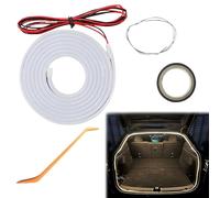 Luces LED para Maletero de Coche, 4 M Dynamic Flowing Car Trunk Light Strip, Tira de luz para Maletero de Coche, Tira de luz para Maletero de Coche, Luces LED Universales para Interiores de Coche