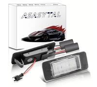 Luces LED para matrícula, impermeables, Canbus 18 SMD, xenón, blanco frío, 12 V, repuesto grupal, para Opel ZA-Fira C a partir de 2012 As-Tra J Sport Tour-er/Esta-te, 2 piezas