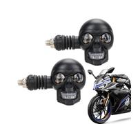 Luces LED para Moto Direccionales LED Calavera 12V Para Moto Con Tornillo