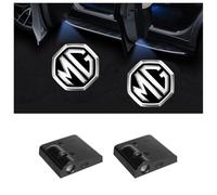 Luces LED para Puerta de Coche, para MG MG3 /MG6 /MG7 /MG HS/MG Marvel R/MG ZS Luces de Bienvenida para Puerta de Coche, proyector de Logotipo, 2 Unidades,A