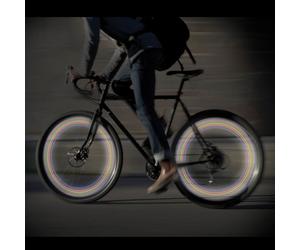 Luces LED para ruedas de bicicleta: visibilidad y estilo