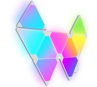 Luces LED Paredes, Panel LED RGB Aplique Pared Interior Smart Paneles LED Triángulo Funciona con Alexa y Google Assistant, APP y Control de Voz, Sincronización de Música Gaming Decoracion,9 Paneles