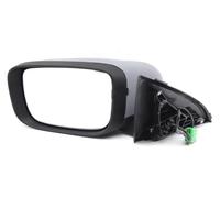 Luces LED Señal Giro Cristal Para Espejo Coche Lámpara Indicadora Marcha Atrás Retrovisor Lateral Completo Exterior Para Volvo Para XC60 2008-2013 Espejos Retrovisores(Left 9 WIRES)