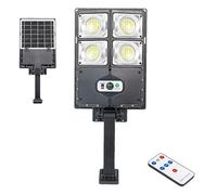 Luces LED Solares De Exterior - Lámparas De Jardín LED De Energía Solar | Luces Solares Remoto Luminosas Duraderas, Iluminación Solar Led Versátil Para Jardín, Patio Iluminación De Entradas