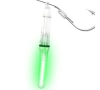 Luces LED Subacuáticas - Construcción De 2.8x0.4 Pulgadas, Luz Señuelo Compacto, Atractor De Peces Sumergible Para El Éxito De La Noche | Lanzamiento De Estanque, Aventuras En El Río, Pe