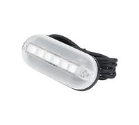 Luces LED Subacuáticas para Barco, 12V, 6LED, para Navegación Marina, Pesca, Natación, Yate, Conducción, Carcasa ABS IP68