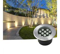 Luces Led Suelo Terraza Exterior - Focos Suelo Led Exterior，Luz SubterráNea Led Empotrable Para Exteriores, Foco Led AC85-265V Impermeable IP66, Para JardíN, Patio, IluminacióN De Paisaje ( Color : Wa