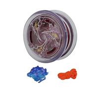 Luces LED Yo-Yo intermedio con eje de rodamiento para - Juguete educativo de destreza con volante de inercia luminoso, construcción de aluminio resistente, ideal para promover las habilidades motoras