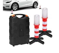 Luces magnéticas inalámbricas para remolque, 3 modos, multifuncionales, portátiles, con de almacenamiento, herramienta auxiliar para vehículos, remolque, trabajo, motocicleta, bombero