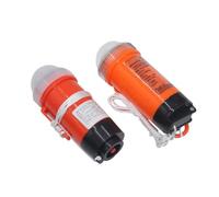 Luces marinas de luz estroboscópica: baliza de seguridad LED de alta visibilidad, señal de urgencia impermeable | Luz de advertencia flotante flotante, Localizador personal de dificultades marinas par
