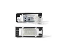 Luces Matricula Coche Placa Auto Para Dacia Para Duster Para Logan 2 Luces Matrícula LED Sin Errores