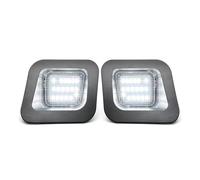Luces Matricula Coche Placa Auto Para Dodge Para RAM 1500 2500 3500 2003-2018 2 Piezas Matrícula LED Blanca