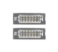 Luces Matricula Coche Placa Auto Para FIAT Para Panda Para MK3 Para Tipo 169 Para MK4 312 319 2012 2PC Luz Matrícula LED