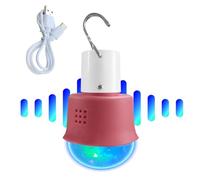 Luces nocturnas con control por voz: modo de iluminación, discoteca navideño multicolor, haz giratorio motorizado interno portátil, carcasa polímero | Lámpara dormitorio para niños