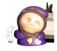 Luces Nocturnas De Calavera Del Segador Luz Nocturna Recargable Con Control