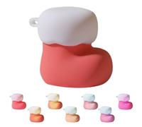 Luces nocturnas de Navidad, luces de árbol, colgantes, luz de Navidad de silicona con características de lámpara táctil coloridas, lámpara ambiental recargable para escritorio, mesa