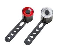 Luces Nocturnas Para Bicicleta: Sello De Silicona Resistente A La Intemperie, Lámpara LED Profesional Para Ciclismo, Antorcha De Manillar Extraíble, Potente Haz Visual | Equipo De Seguridad Mejorado P