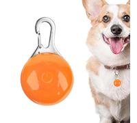 Luces para collares de perro,Batería de larga duración Accesorios de noche para animales,Collar luminoso impermeable para caminata animales - Para cachorros y perros de todos los tamaños Camping