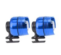 Luces para Crocs, 2 Faros Delanteros, Accesorio para Linternas para Crocks, Zapatos Impermeables IPX5, Faros Delanteros de Aleación de Aluminio, Accesorios para Niños y Adultos (Azul)