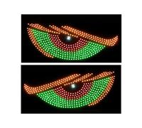 Luces para los ojos para el coche, los ojos LED del coche, faro LED animado dinámico | Iluminación de señal ambiental mejorada, se adapta a la luz del parabrisas para el coche, el vehículo, el c