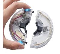 Luces para neumáticos de bicicleta RGB recargables, sensor de movimiento, lámpara brillante y fría