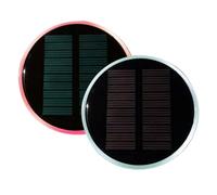 Luces para portavasos, 1 par de luces solares de carga USB para el interior del coche, luces LED para portavasos de coche, para consola de coche, atmósfera de bebida, viajes, viajes por carretera