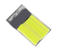 Luces reflectantes para radios para bicicletas, paquete de 12 para una mejor visibilidad durante los paseos nocturnos (amarillo)