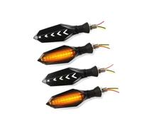 Luces Señal Giro Compatible Con CBR1000RR 2004 2005 2006 2007 2008 2009 2010 2 Pares De Luces Intermitentes Para Motocicleta, Indicador De Flujo De Agua.