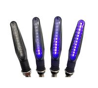 Luces Señal Giro Compatible Con Para Versys650 Para Z900 Para Z1000 Luces De Señal De Giro De Motocicleta Luces Intermitentes De Agua Que Fluyen Lámparas Indicadores De Giro