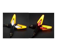 Luces Señal Giro Compatible Con XADV Para CB400 Para CB500X Para CBR500R Luces De Giro Delanteras Y Traseras De 12 V Para Motocicleta, Luz Intermitente Roja Y Azul