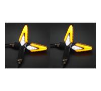 Luces Señal Giro Compatible Con XADV Para CB400 Para CB500X Para CBR500R Luces De Giro Delanteras Y Traseras De 12 V Para Motocicleta, Luz Intermitente Roja Y Azul