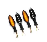 Luces Señal Giro Compatible Con Yamaha Para Tracer 900 GT 2018-2019 2 Pares De Luces Intermitentes Para Motocicleta Indicador De Flujo De Agua Luz De Freno Ámbar