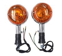 Luces Señal Giro Compatible Con Yamaha Para V-MAX1200 Para V-star Para XVS400 Para XVS650 Para XVS1100 Indicador De Señal De Giro De Motocicleta Luz Ámbar Intermitente