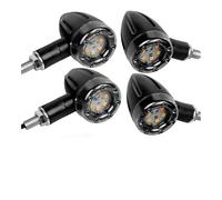 Luces señal Giro LED 4 Unids/Set Luz De Freno LED De Motocicleta Señal De Giro Luz Trasera Indicador Bombillas De Señal Lámparas Accesorios De Motor Universal
